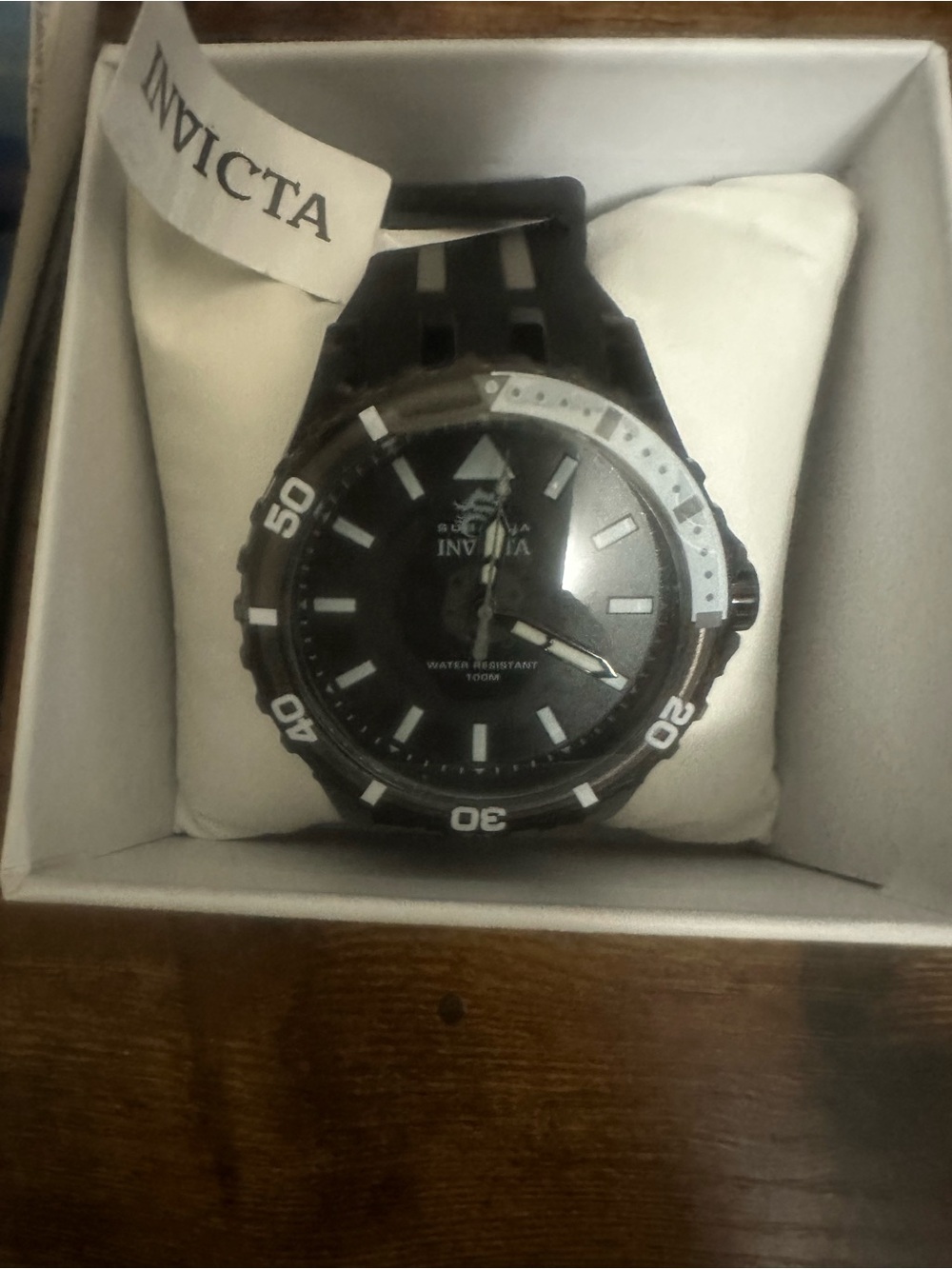 Invicta Black and Silver Men's Sport Dive Watch